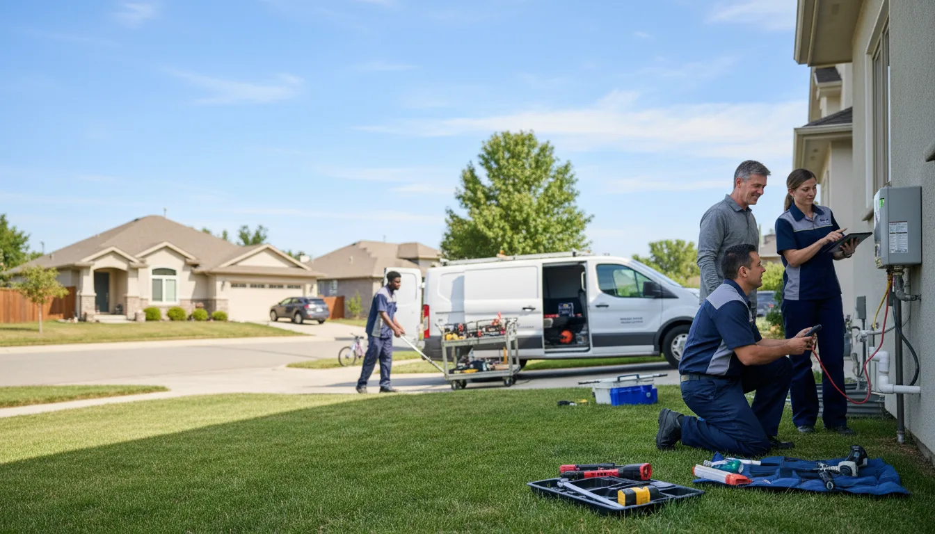 Professional Tankless Water Heater Parts Repair or Replacement in Cedar Grove, WI
